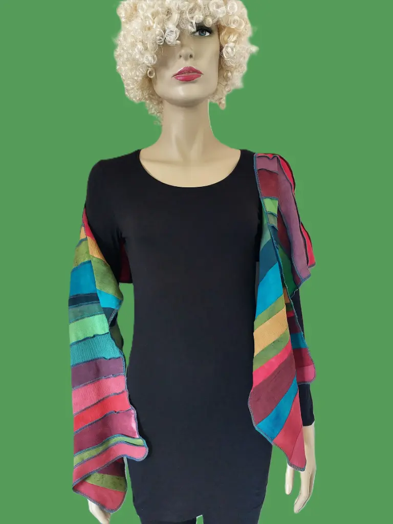 herfstkleuren viscose sjaal