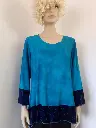 AANBIEDING! Blouse met zigzag stiksels, maat XL